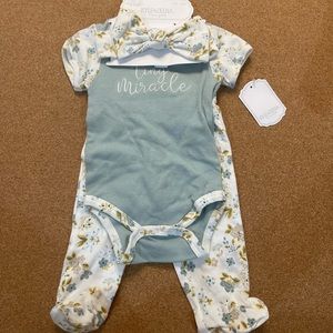 Kyle & Deena 3pc set - Tiny Miracle matching set